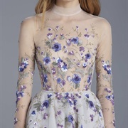 Naked Bodice With Colorful Embroidery