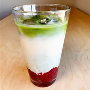 Spumoni Boba Tea With Kiwi Boba