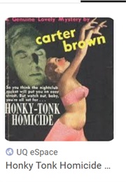 Honky-Tonk Homicide (Carter Brown)