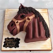 Horse Birthday Cake