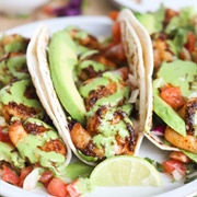 Blackberry Remoulade Taco