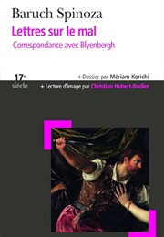 Lettres Sur Le Mal (Baruch Spinoza)