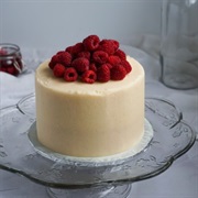 Raspberry Vanilla Cake