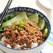 Minced Pork Rice