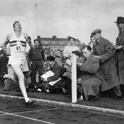 Roger Bannister Breaks the Four-Minute Mile (Norman Potter)