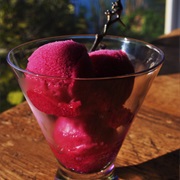 Prickly Pear Sorbet
