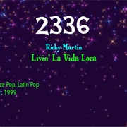 #7935 Livin' La Vida Loca by Ricky Martin