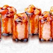 Red Checkered Soy Paper Sushi