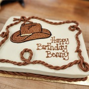 Old West/Cowboy Cake