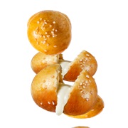 Mozzarella Stuffed Pretzel Bites