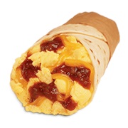 Chili Cheese Egg Burrito