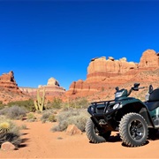 Drive an ATV in the Desert