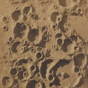 Photograph of a Plaster Model Showing Craters on the Moon (James Nasmyth and James Carpenter)