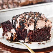 Chocolate Poke Cake