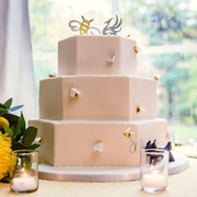 Beehive Wedding Cake