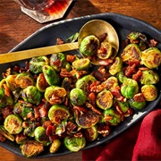Roasted Brussels Sprouts With Golden Yellow Sugar
