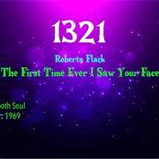 -#7600 the First Time Ever I Saw Your Face by Roberta Flack