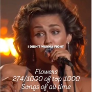 #350 Flowers by Miley Cyrus