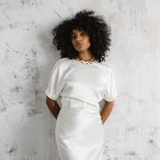 T-Shirt Style Top on Dress