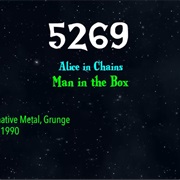 #8737 Man in the Box by Alice in Chains