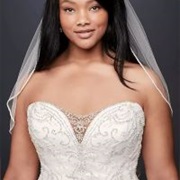 Sweetheart Neckline With Beading Between Cups