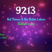 #9779 Soldier's Joy by Gid Tanner & His Skillet Lickers