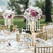 Centerpieces With Crystals