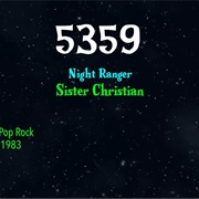 #8762 Sister Christian by Night Ranger
