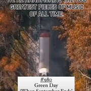 #980 Wake Me Up When September Ends by Green Day