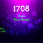 #7730 Manic Monday by the Bangles