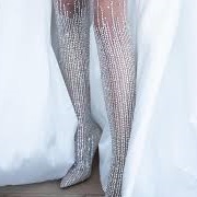 Crystal-Encrusted Tights