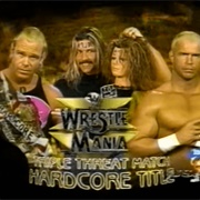 Hardcore Holly vs. Billy Gunn vs. Al Snow - Wrestlemania 15