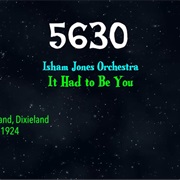 #8823 It Had to Be You by the Isham Jones Orchestra