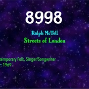 #9730 Streets of London by Ralph McTell