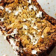 White Chocolate Chunk Banana Bread