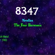 #7494 the Four Horsemen by Metallica