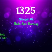 -#7602 Beds Are Burning by Midnight Oil