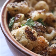 Crispy Roasted Cauliflower With Capers and Raisins