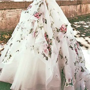 Layers Mixing Floral and Non-Floral Fabric