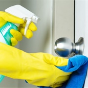 Clean Doorknob