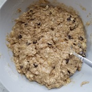 Oat and Banana Sourdough Loaf Dough