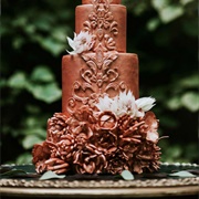Chocolate Covered Wedding Cake