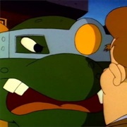 S4.E33: Slash: The Evil Turtle From Dimension X