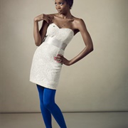 Bride Wearing Colored Tights