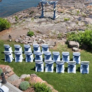 Asymmetrical Rows of Ceremony Seats