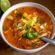 Vegetarian Tortilla Soup