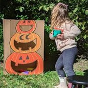Play Pumpkin Bean Bag Toss