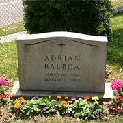Adrian Balboa Grave, Philadelphia