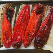 Roasted Pointed Peppers