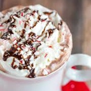 Peppermint Bark Hot Chocolate